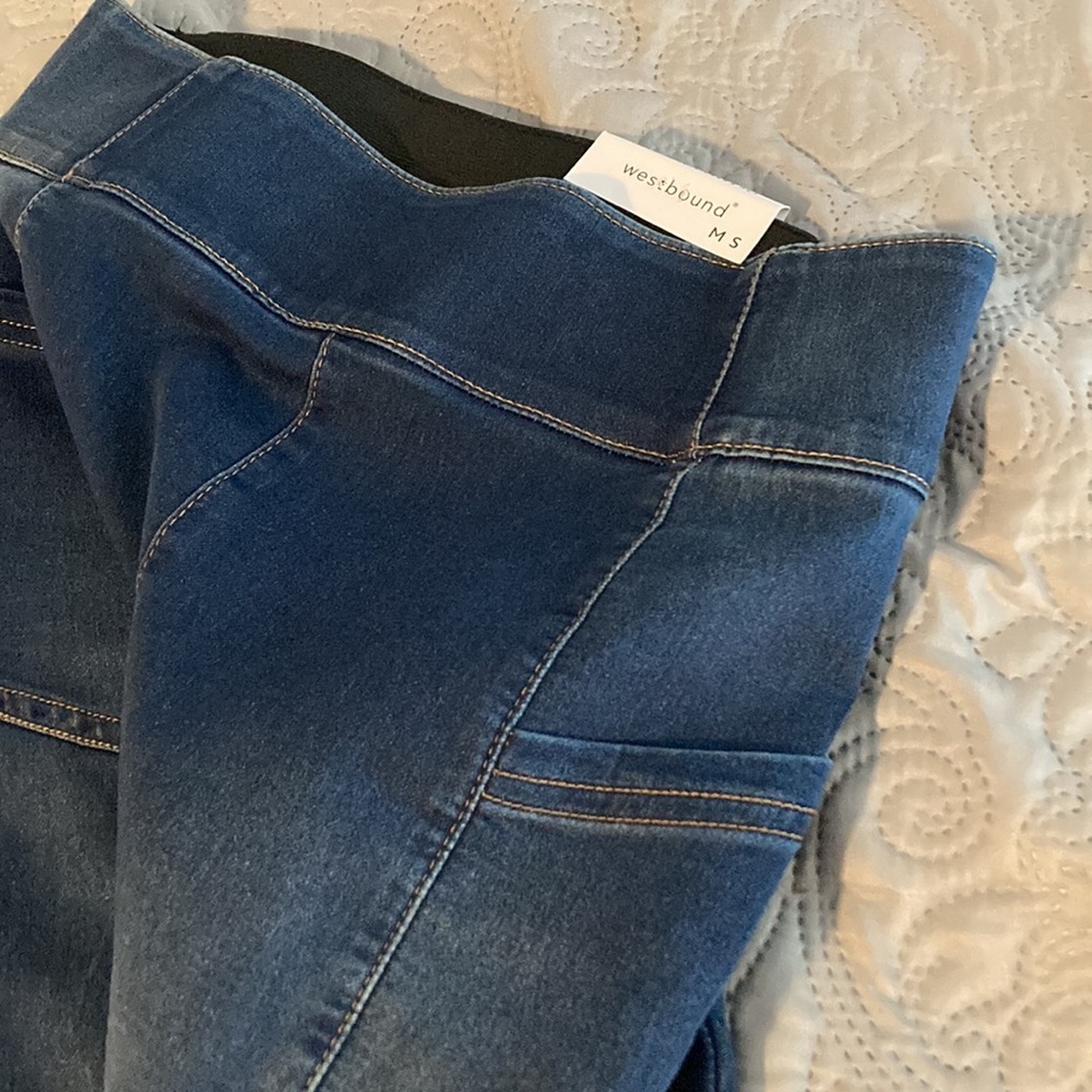 Westbound denim leggings